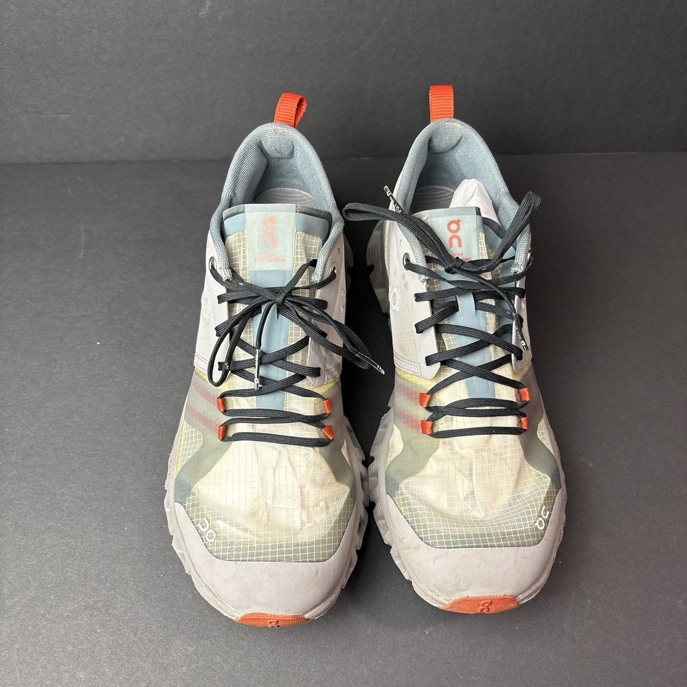 On Running Cloud X Shift Trainers Gray Orange Athletic Sneakers Women's W9